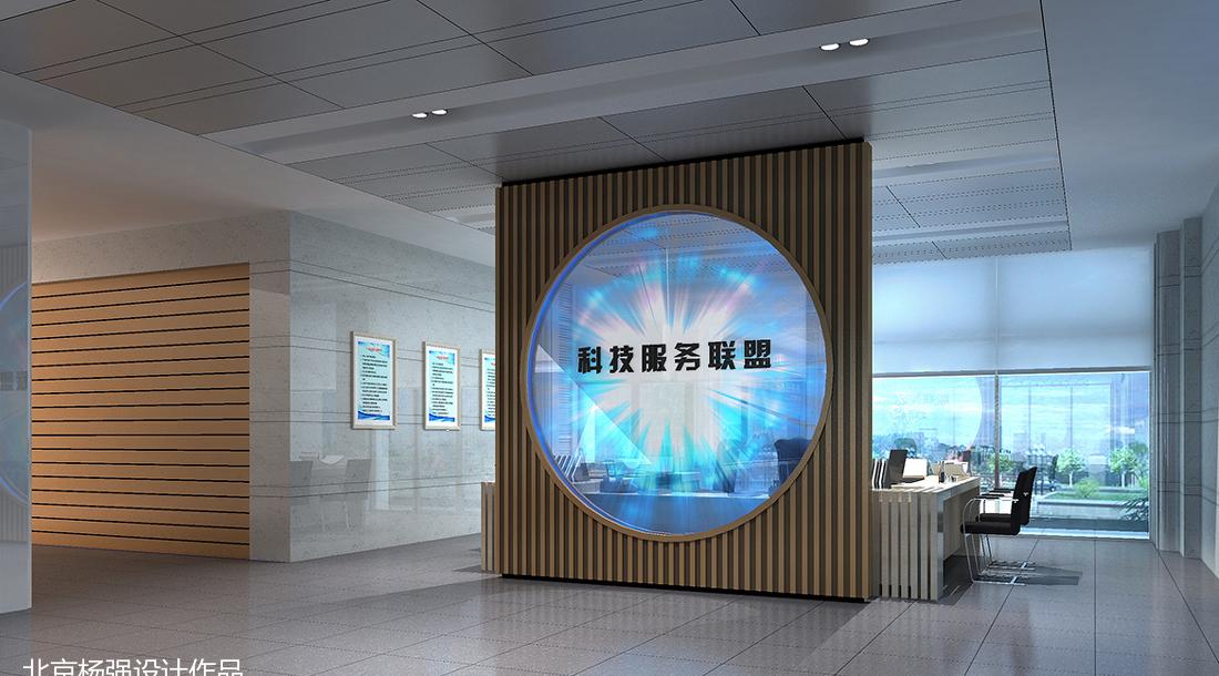 
黑龙江科技成果交易展厅—杨强设计 -0