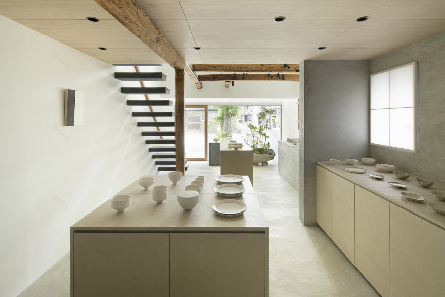 “醒”画廊丨日本京都丨Koyori Architects-14