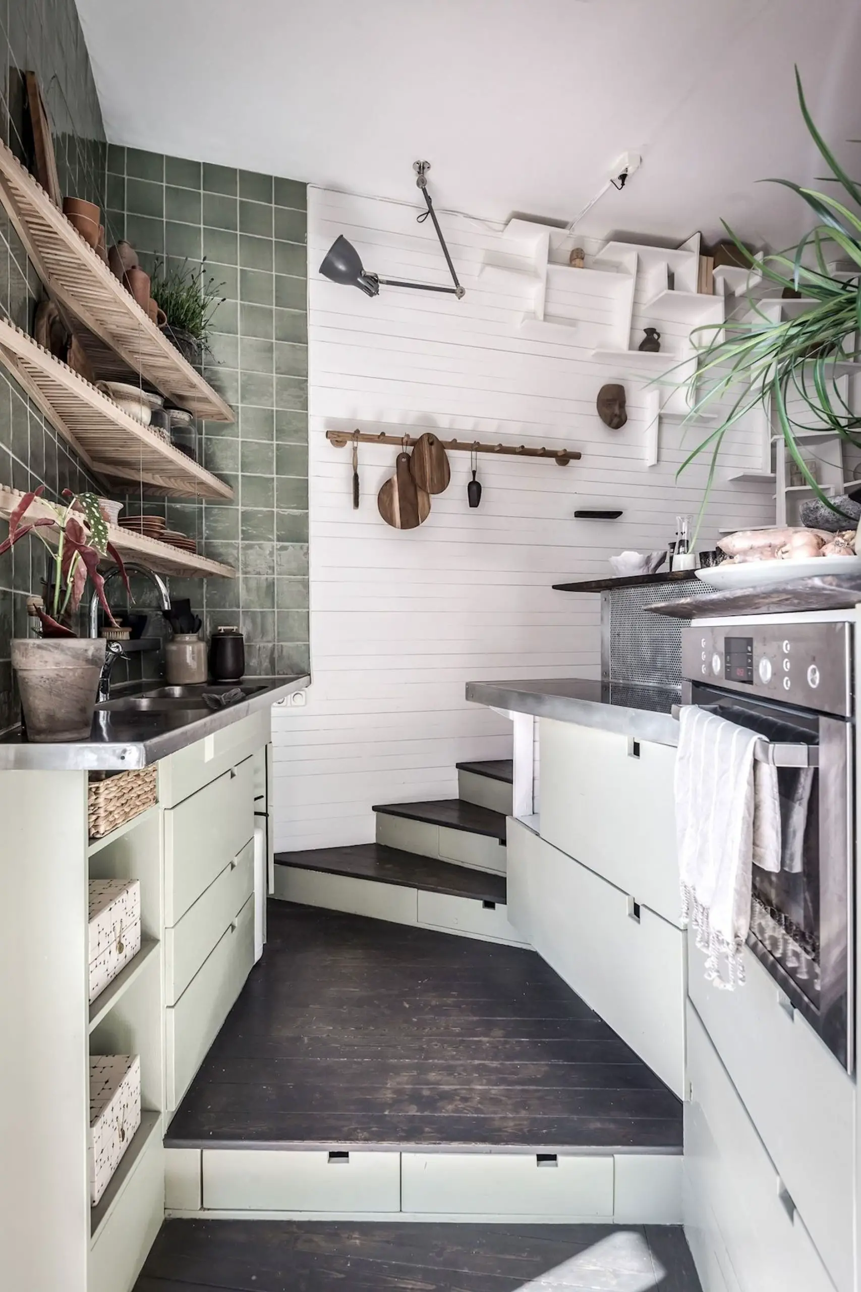 17m²小空间奇迹 | 瑞典设计师的多功能创意工作室-8