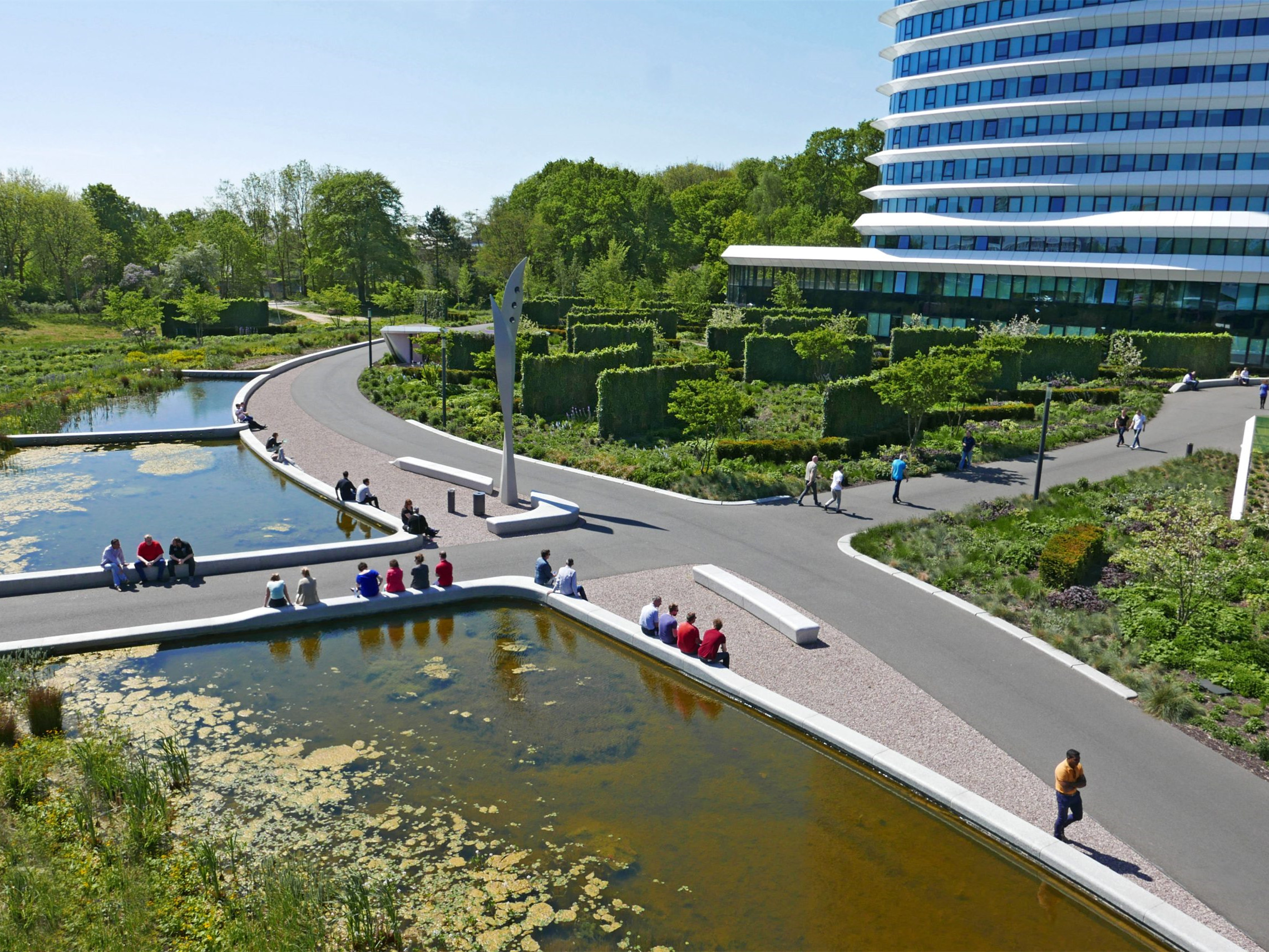 荷兰格罗宁根凯普肯斯堡城市花园-2