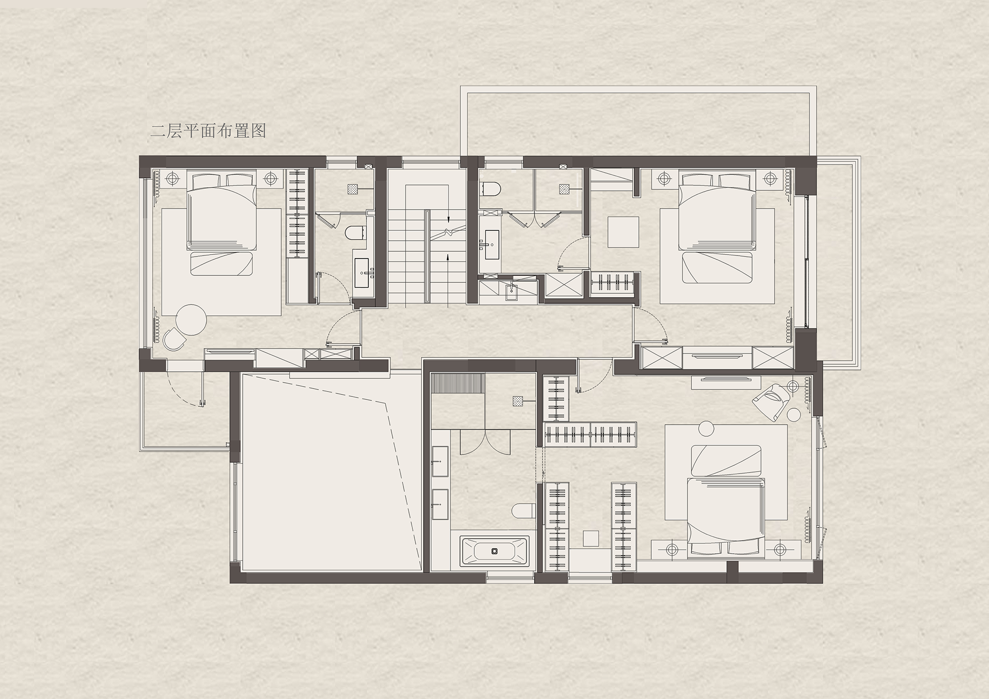 自然静谧的气质大宅,中国东莞400㎡别墅豪宅设计丨JUST爵士设计-65