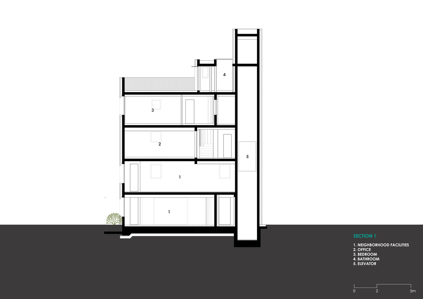韩国三森洞综合用途丨圆形建筑师-26