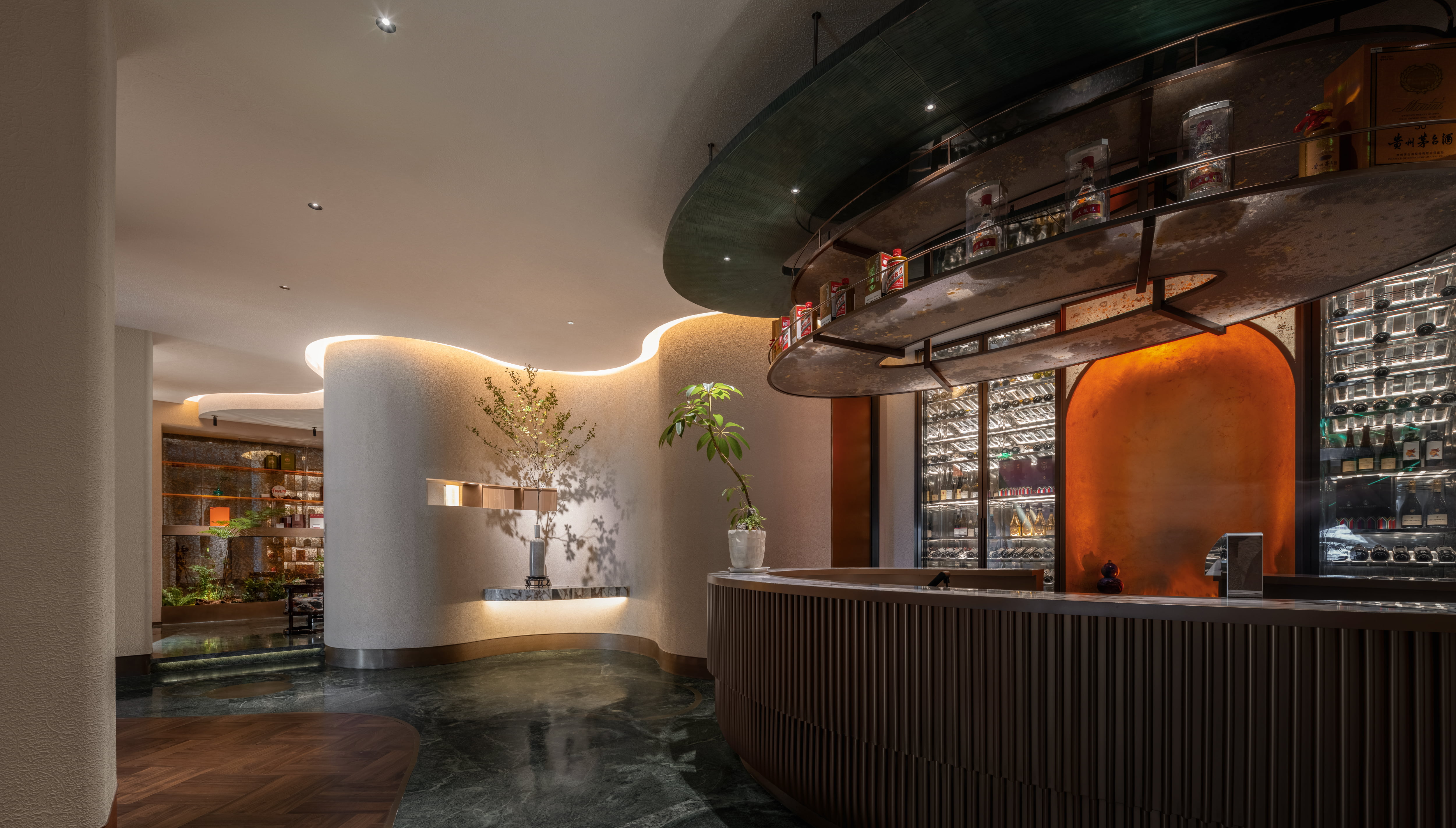 上海浦江淮宴餐厅丨中国上海丨元熙创意设计（北京）有限公司-34