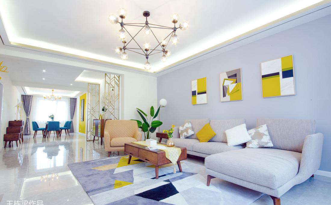 巨华紫光园北欧风样板间-12