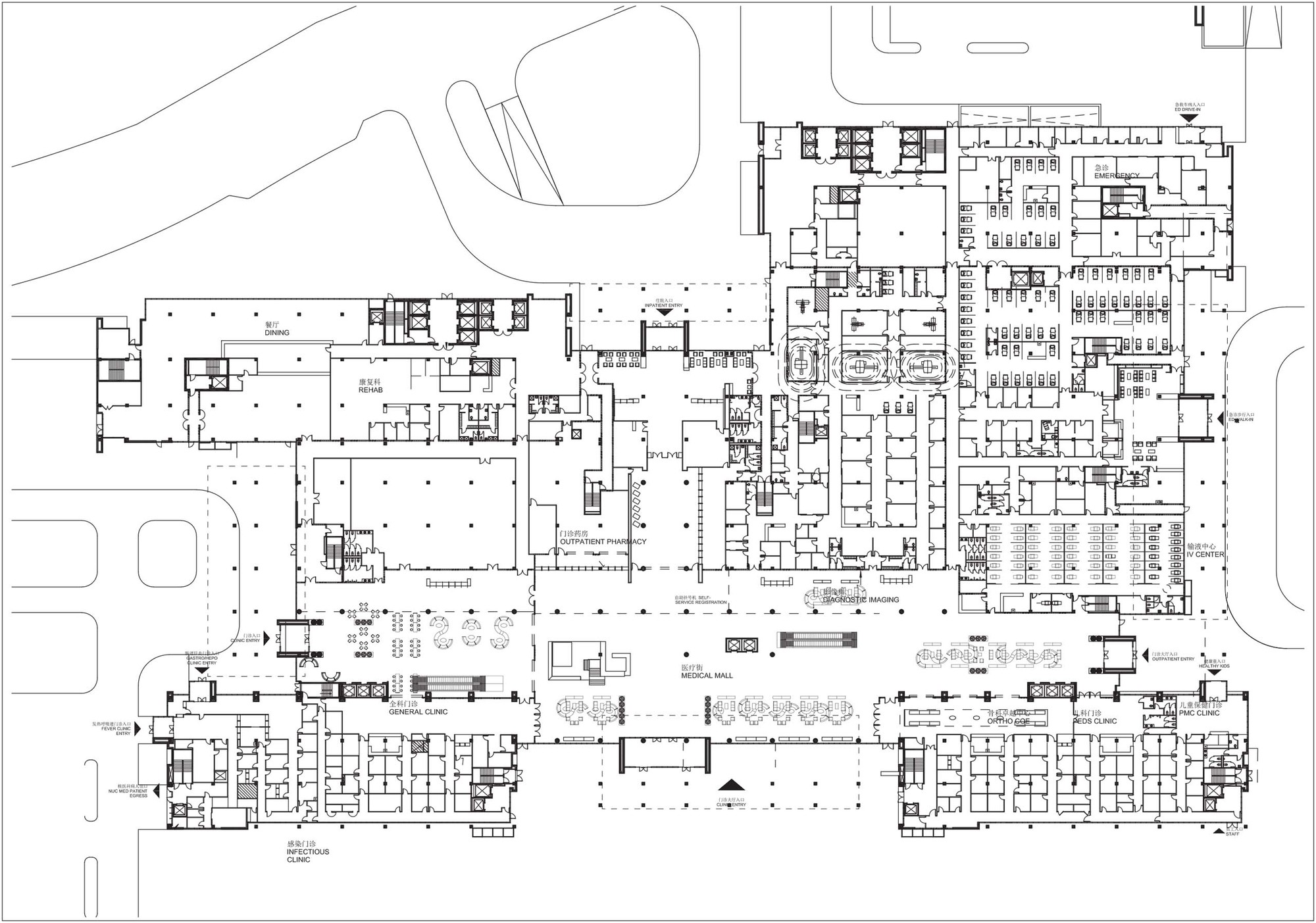 Hefei BOE Hospital / HKS-52