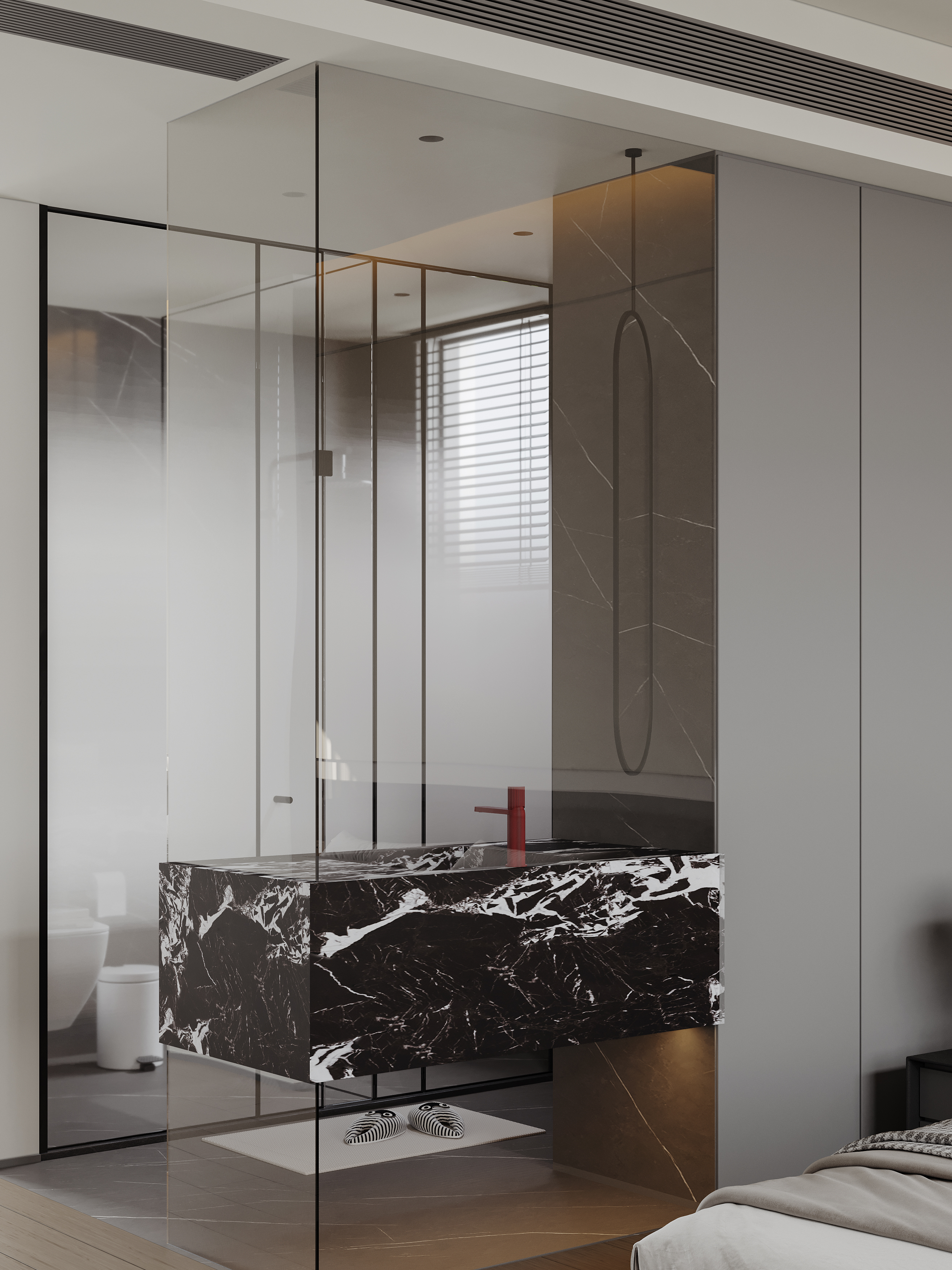 挑空别墅丨晫易视觉-96