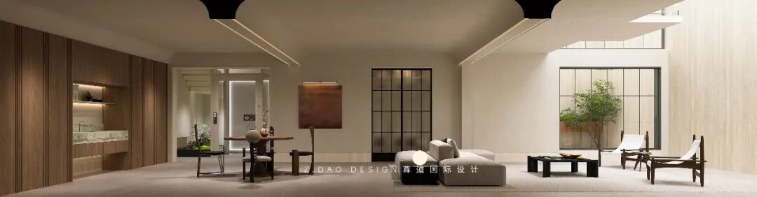 尊道新作|合肥『文一·塘溪津门』1000㎡折衷主义别墅，专治豪宅审美疲劳。-62