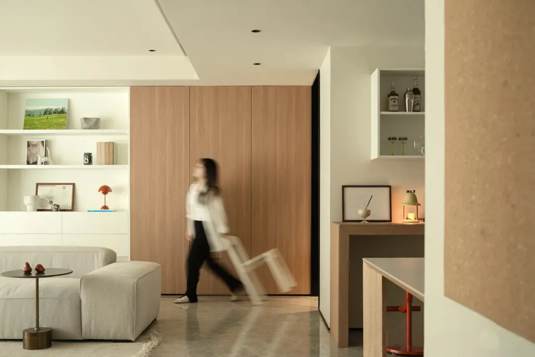 原木奶茶色调，被温柔时光包裹的家-51