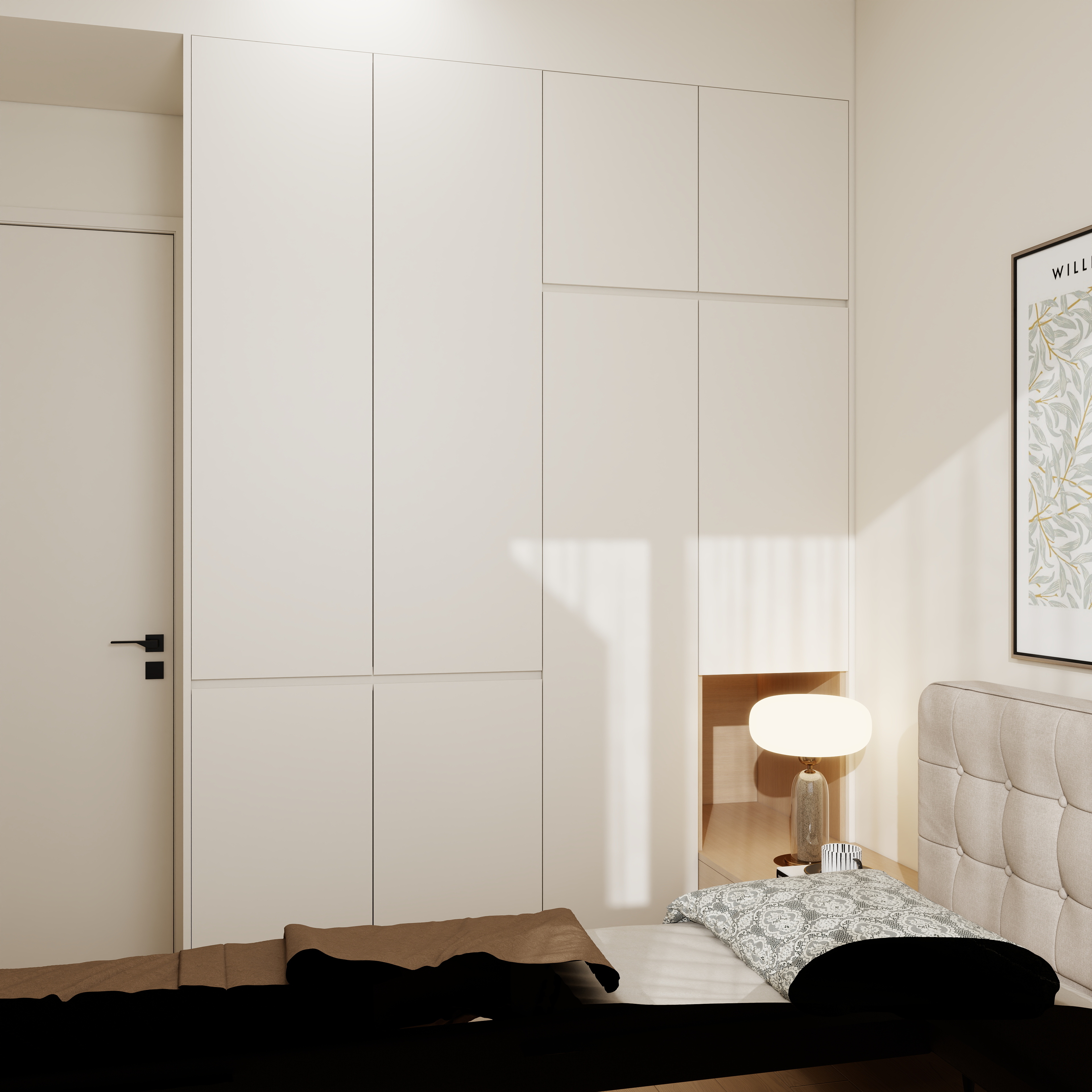 《天河·奶油絮语》治愈系家居全案设计丨中国广州丨广州市至雅设计装饰工程有限公司-64