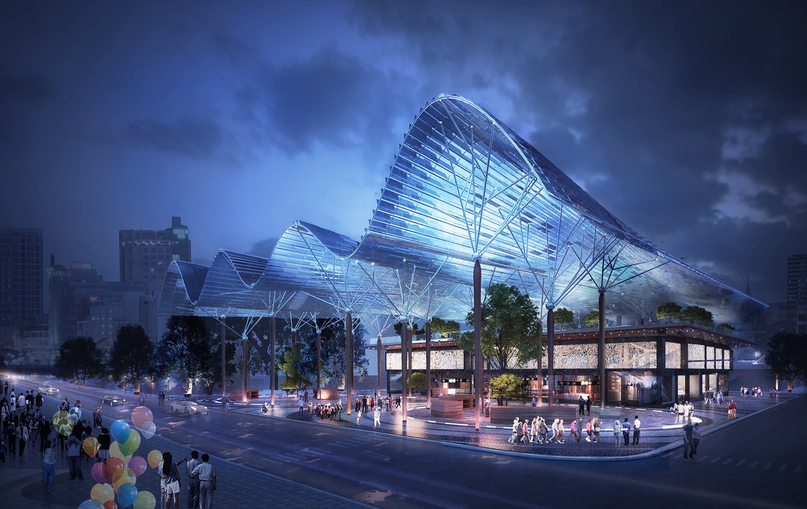 越南大南虎“莲花广场”设计-76