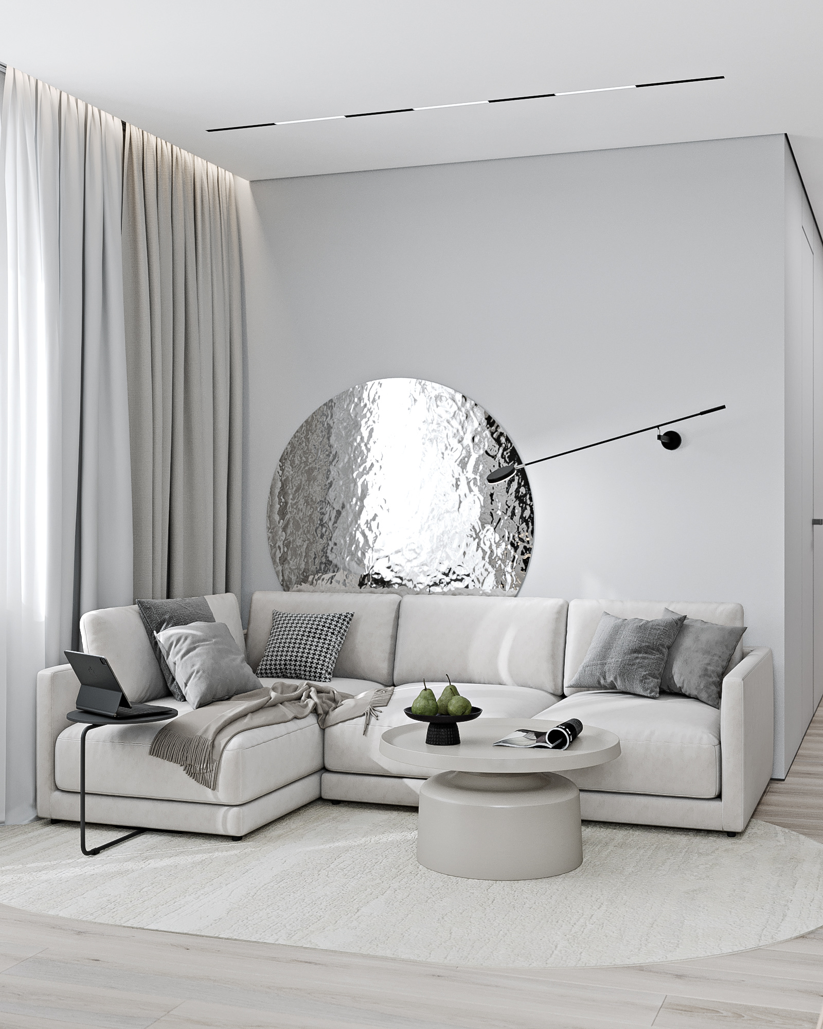 Contemporary minimalistic apartment for a bachelor-9