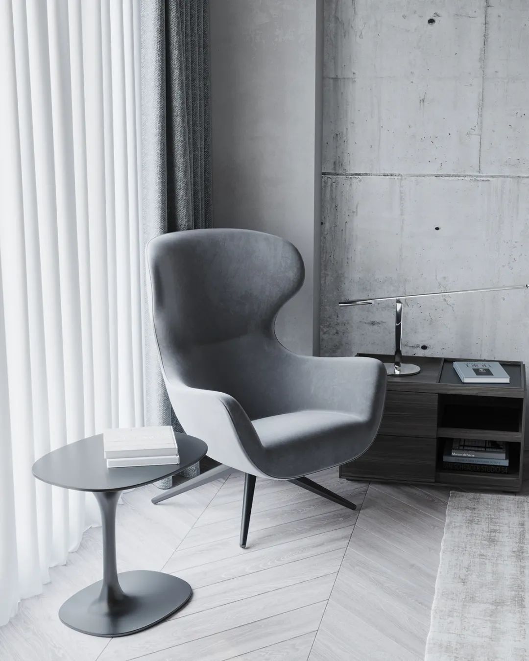 现代轻奢公寓设计丨阿塞拜疆丨Kamran Kerimov-35