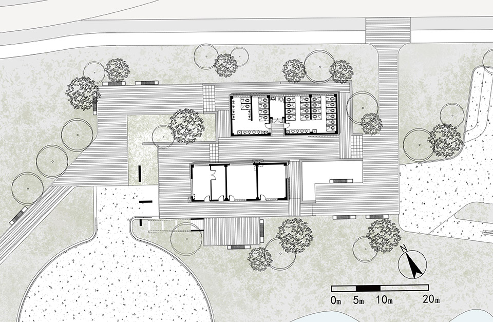 奥北森林公园二期景观及景观建筑系列丨中国北京丨北京北林地景园林规划设计院有限责任公司,北林风景建筑研究中心-118