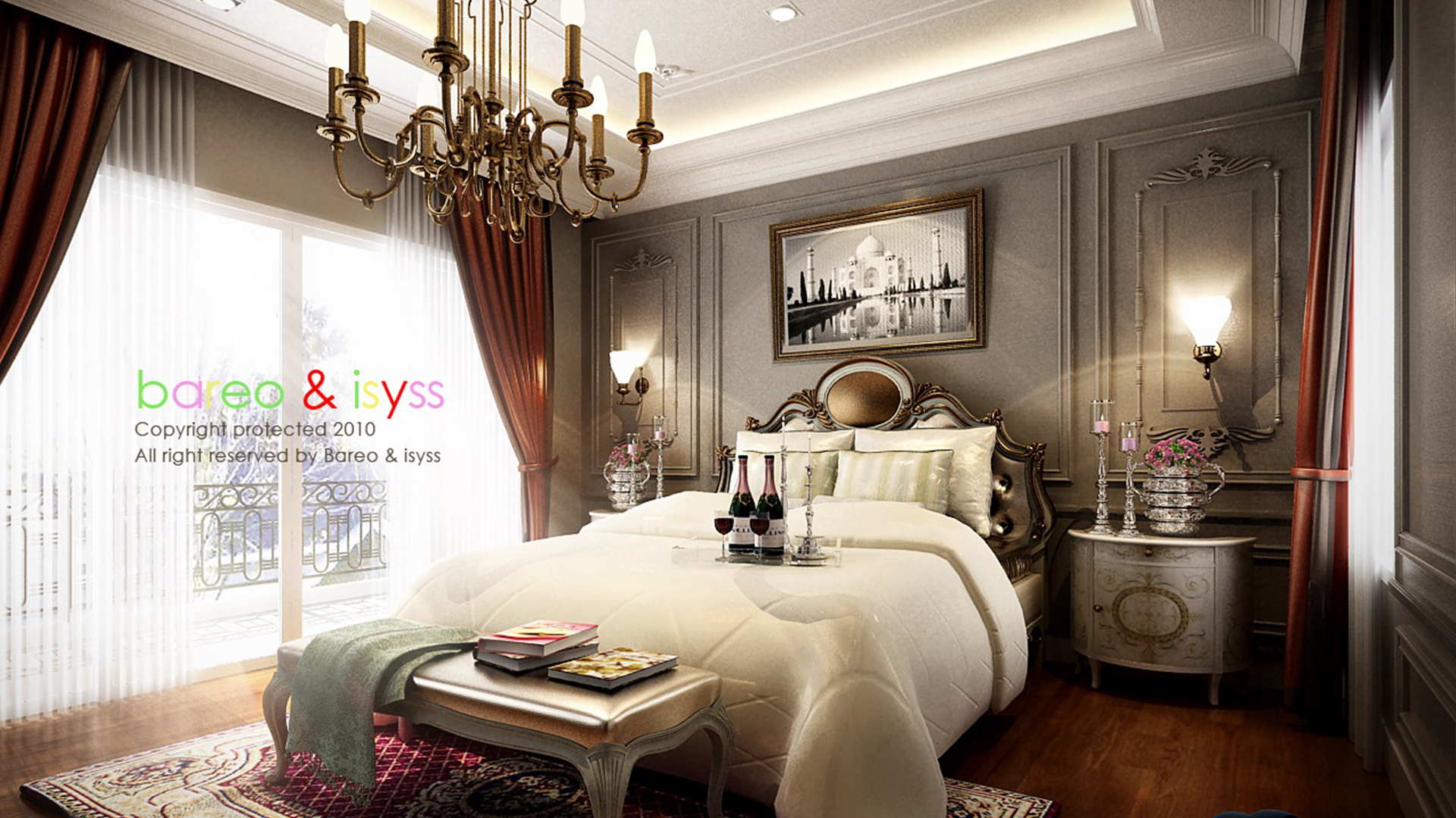 Bareo | ผลงานออกแบบ ตกแต่งภายในห้องนอน สไตล์คลาสสิก | Portfolio-3