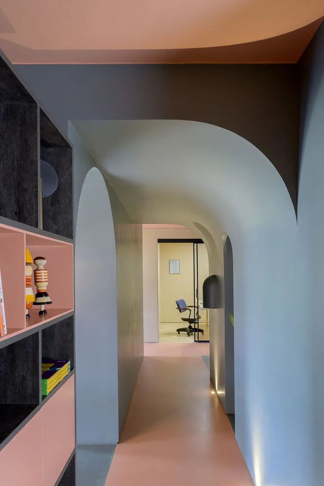 粉蓝设计梦幻色彩空间·模块化厨房和衣柜体验中心-33