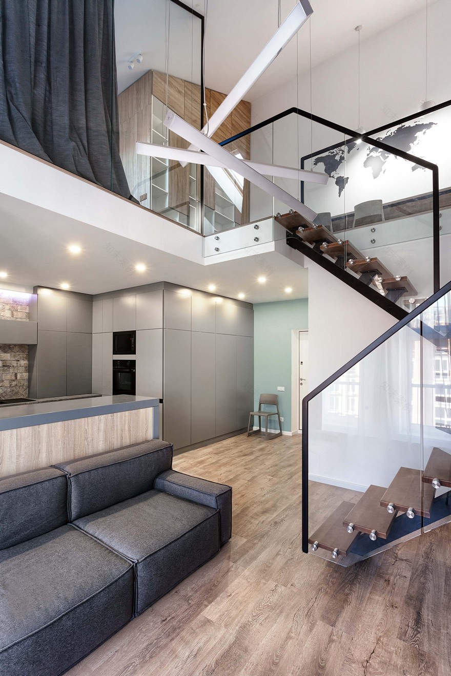 Two-Level Apartments near Kiev / Martin Architects-1