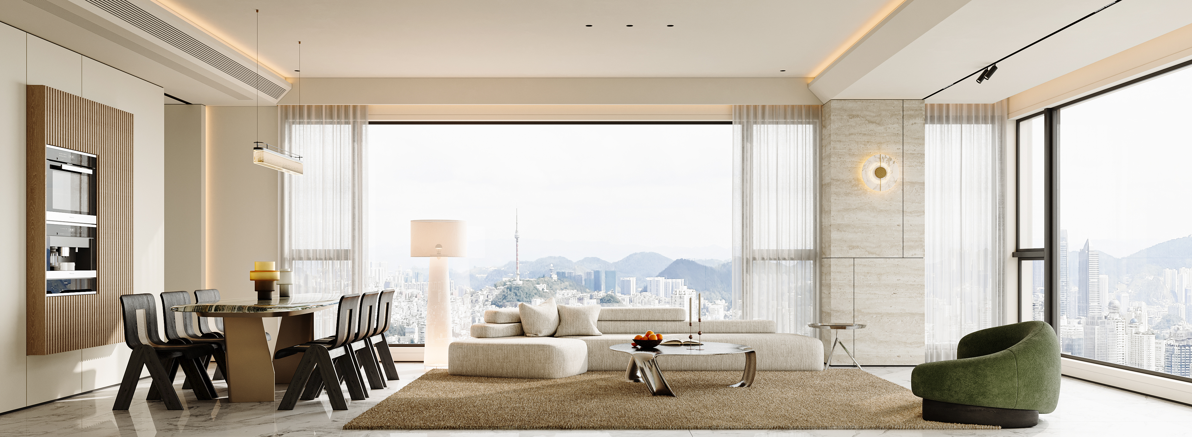 挑空别墅丨晫易视觉-36