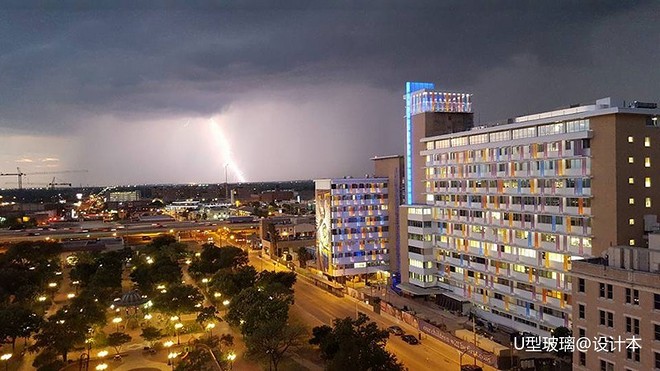 彩釉U型玻璃·圣安东尼奥儿童医院装修项目-14