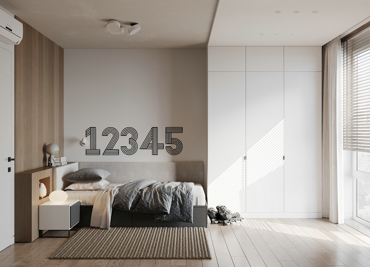 84㎡浅色系公寓设计-14