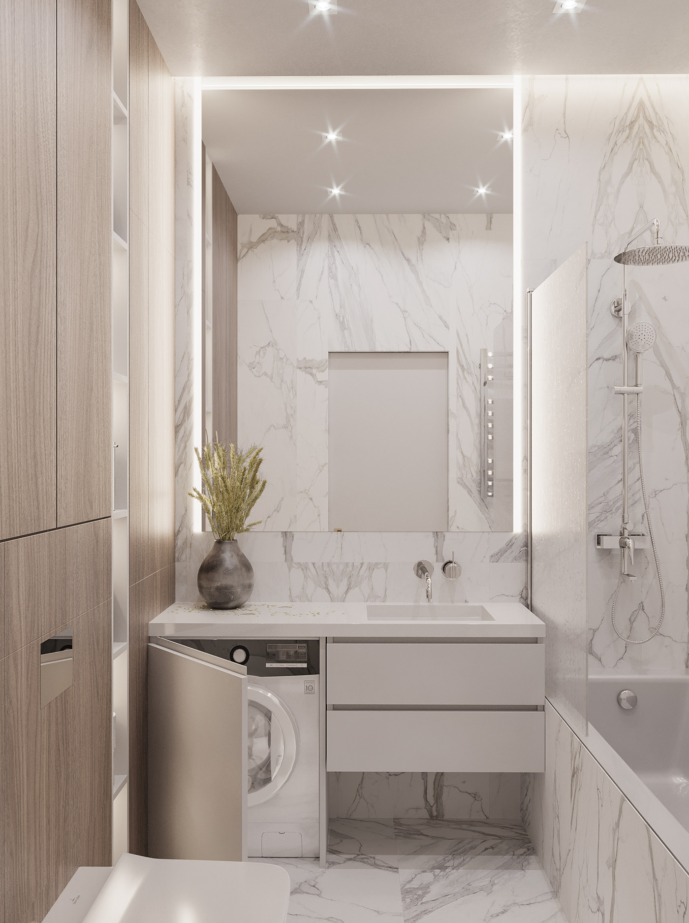 简洁而优雅的现代公寓-15