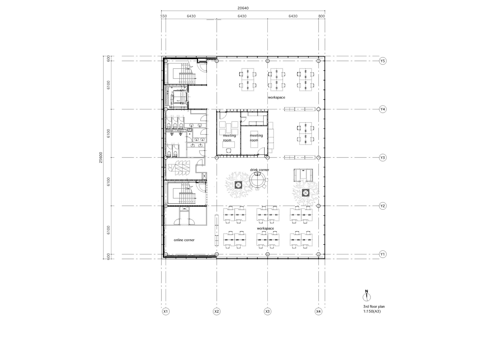 古河制造办公室和工厂丨日本丨Jo Nagasaka,Schemata Architects-27