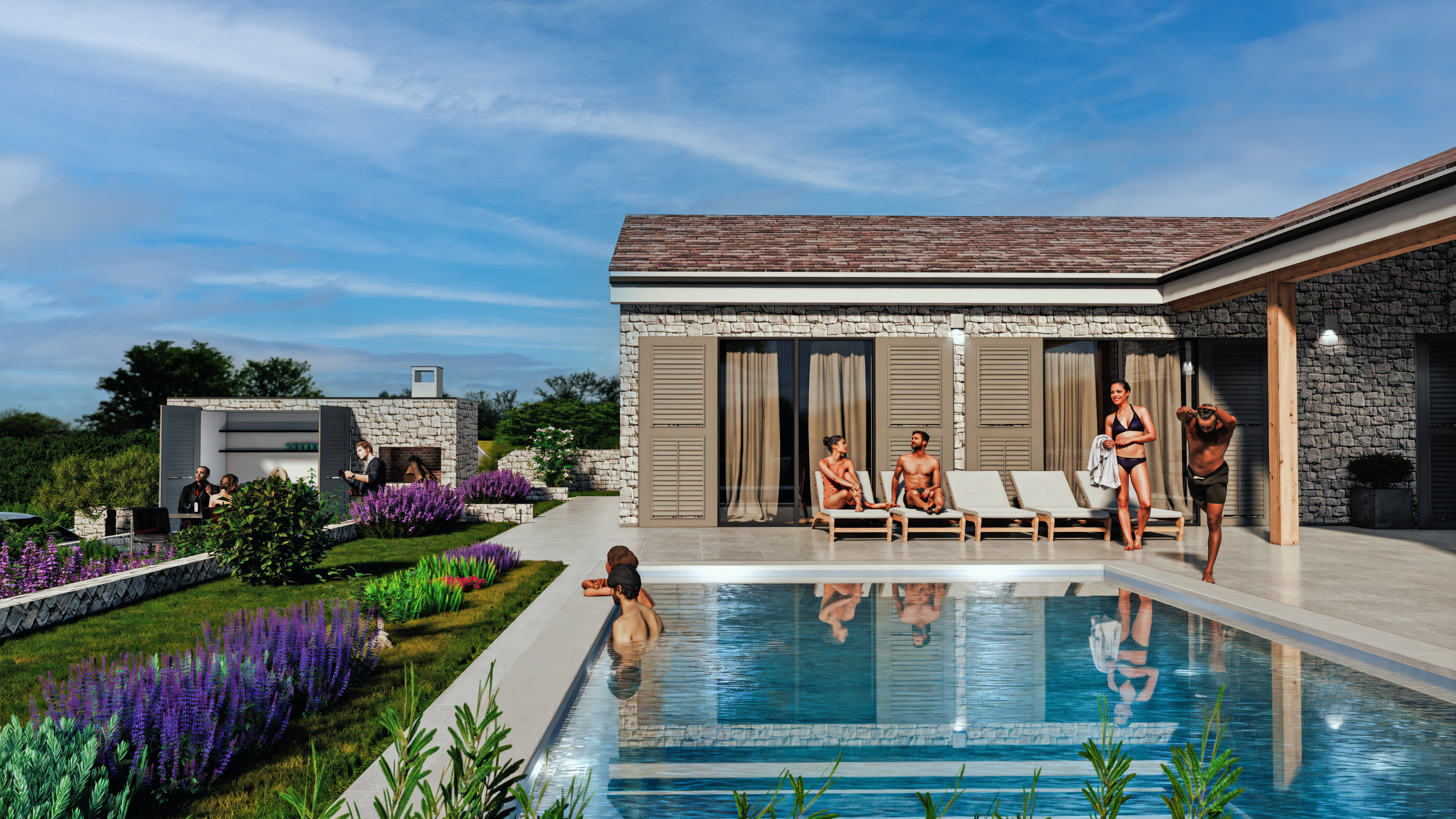 Villa Dubrava 1,2 in 4（地中海别墅项目）丨玻利维亚贝尼-40