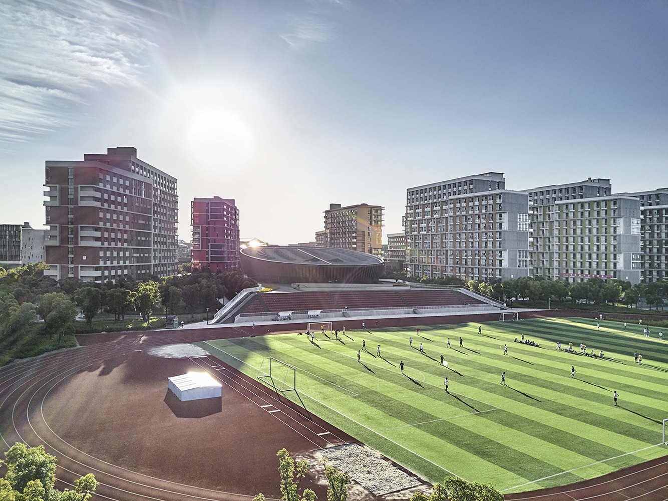 上海科技大学体育场馆-20