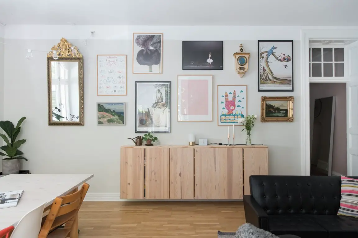 瑞典北欧风公寓 | 粉蓝配色的清新魅力-11