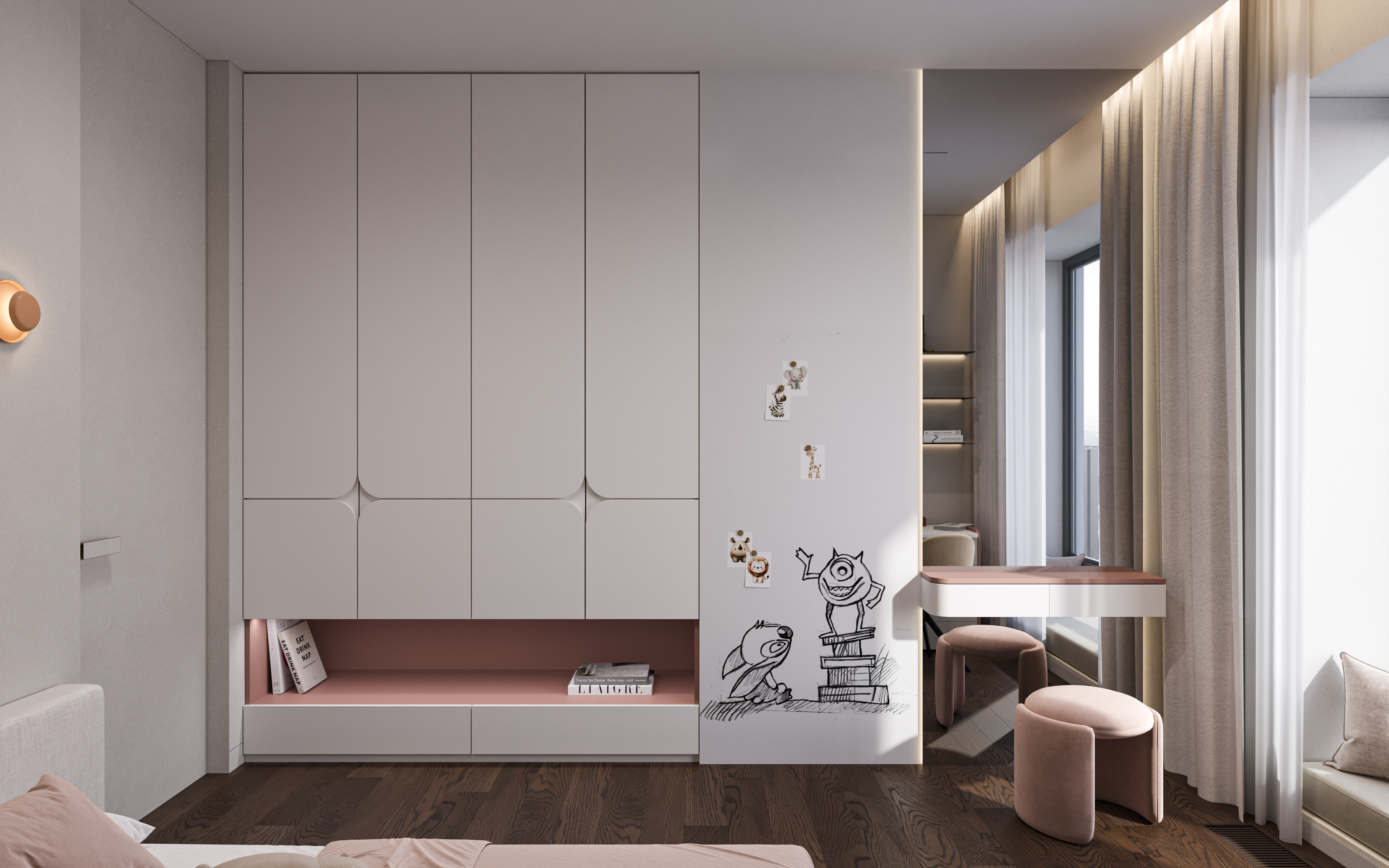 儿童房及卫生间设计-3