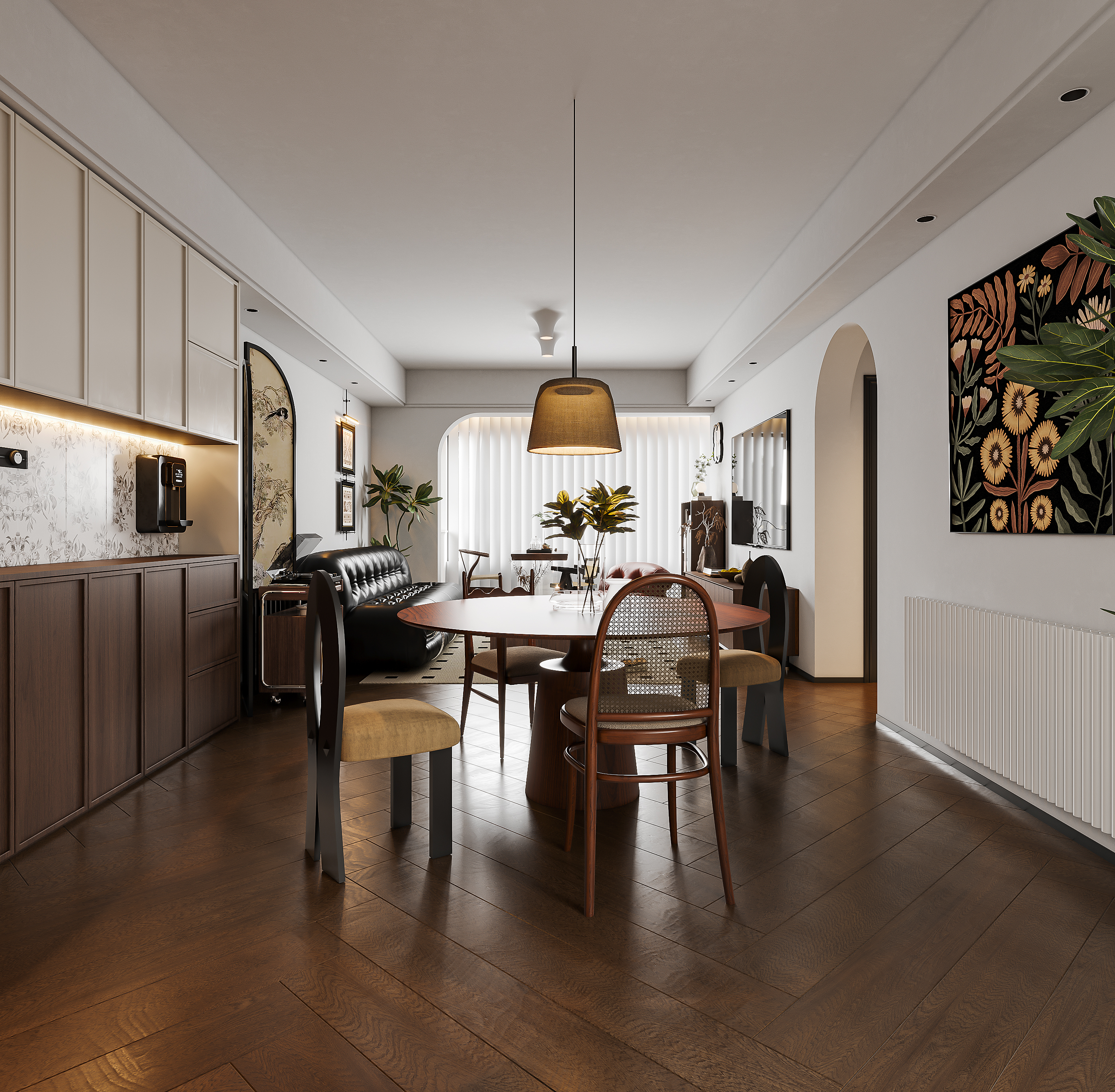 不一样的中古风  浅色调也是很好看的-1