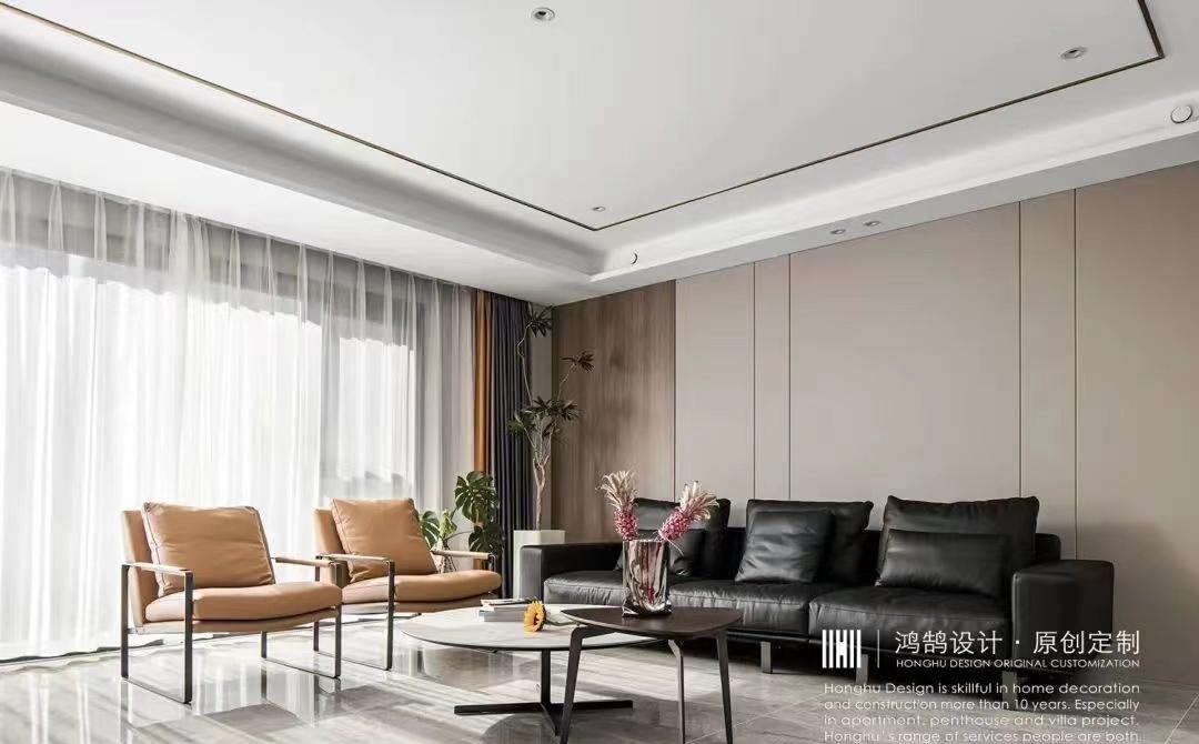 现代轻奢二胎家庭平层设计丨中国芜湖丨芜湖鸿鹄设计-5