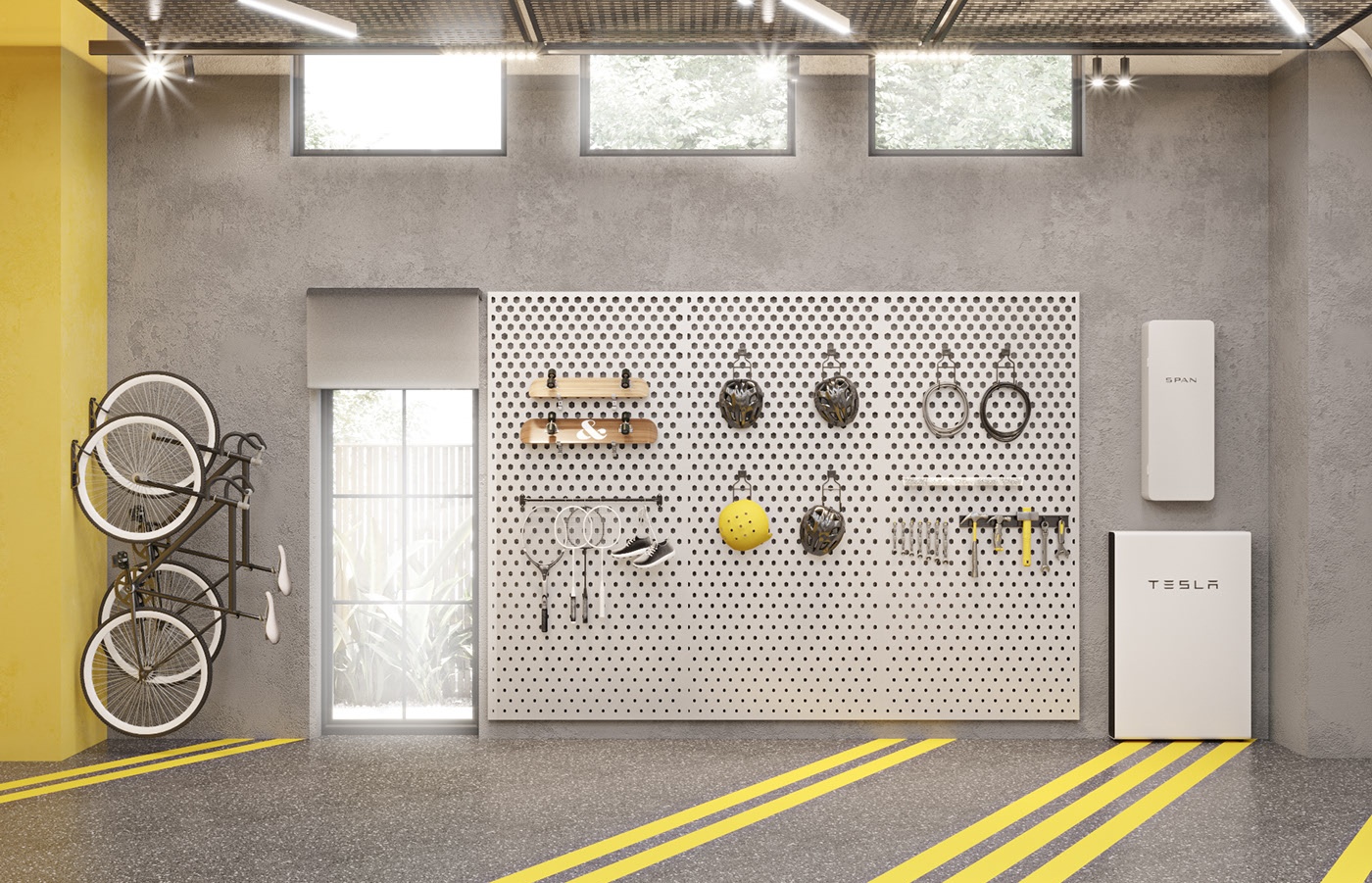 浅色系别墅设计-30