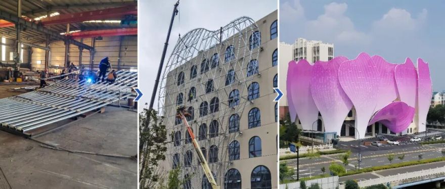 ADAS设计|大型曲面膜结构从工厂加工到现场安装——如何呈现我们的落地能力?-0