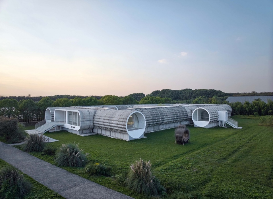 浙江桐乡田·美术馆丨中国浙江丨以靠建筑-11