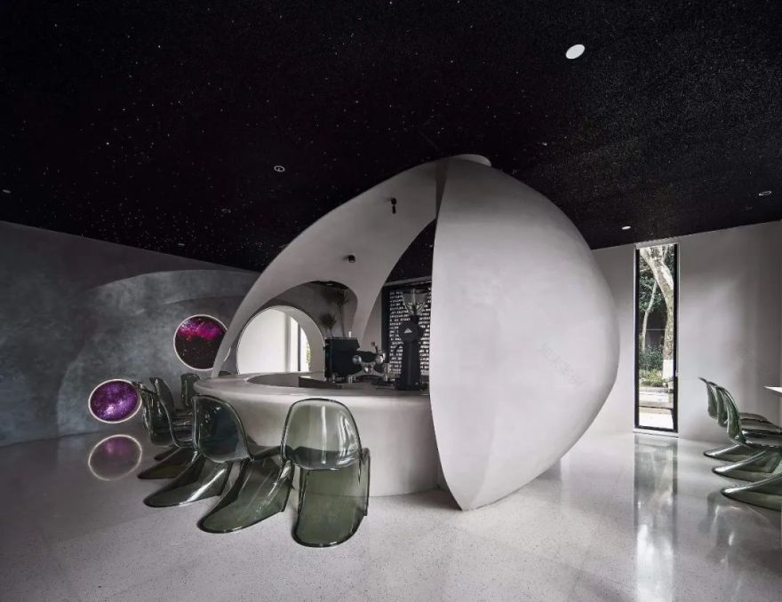 反重力太空咖啡厅及智能展厅丨中国杭州丨杭州单复建筑装饰设计有限公司-37