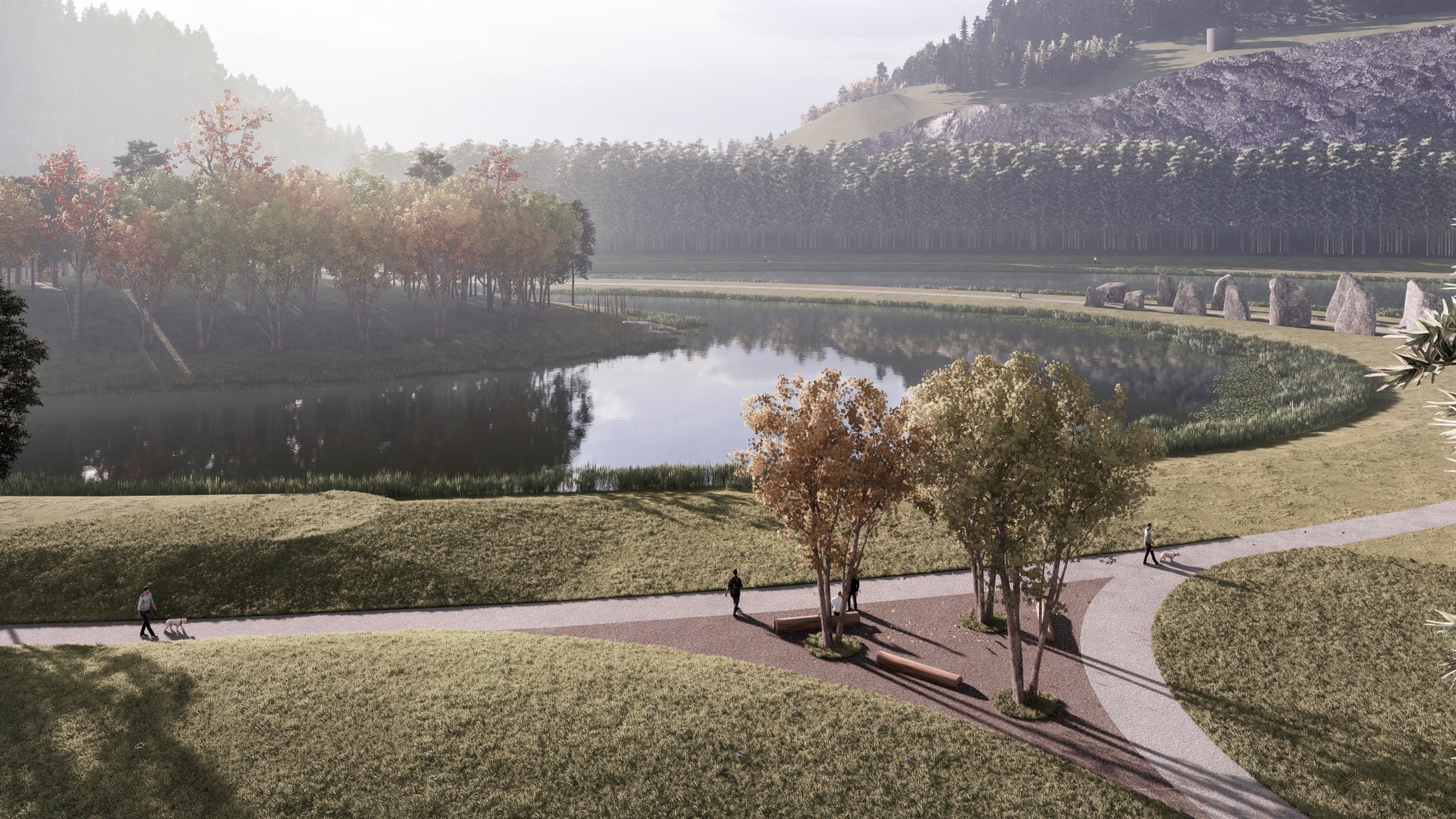 贵州矿山公园生态修复与景观营造丨Mind Studio 迈德景观-38