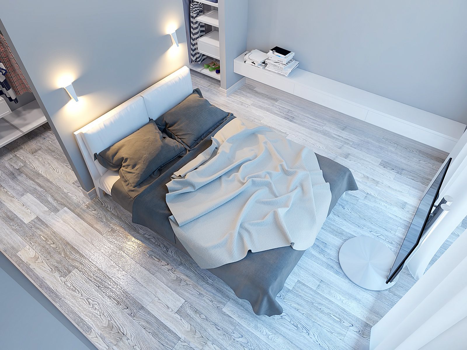 “Московская”公寓设计项目丨安德烈·戈尔金斯基设计工作室-8