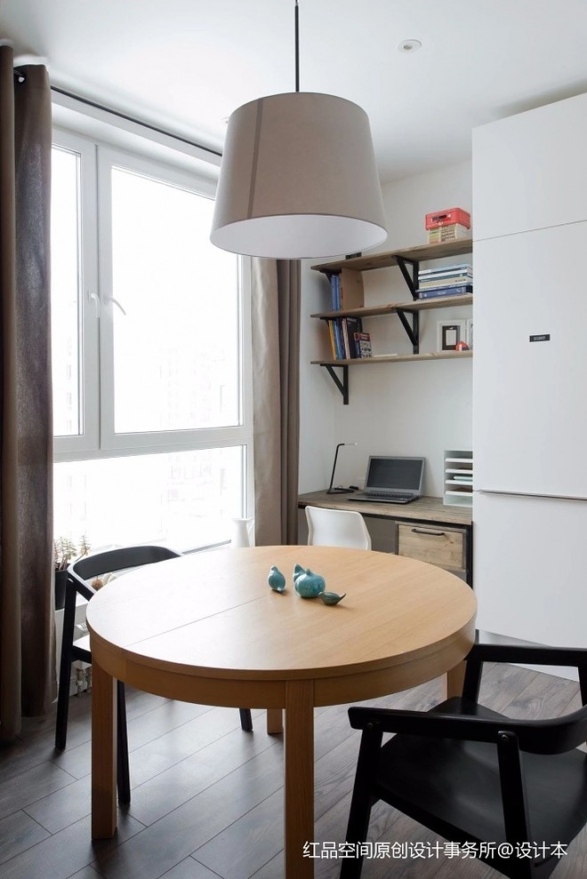 一居56平米装修案例·效果图  回归,北欧小筑丨暂未提及-12