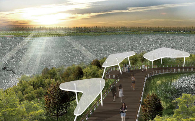 长沙金霞经济区湘江风光带概念方案设计丨中国长沙丨奥雅设计集团-14