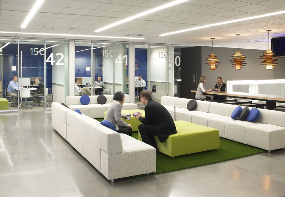 Russell Investments 全球总部,灵活高效的协作空间-13