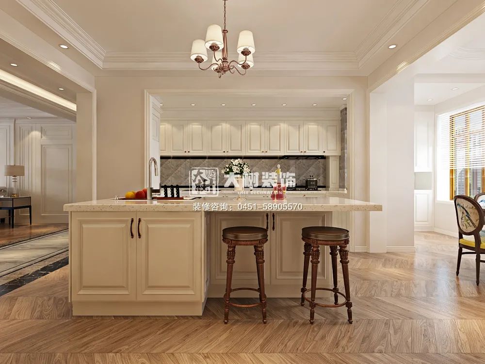 哈尔滨招商贝肯山 127㎡美式新居,温馨舒适-24