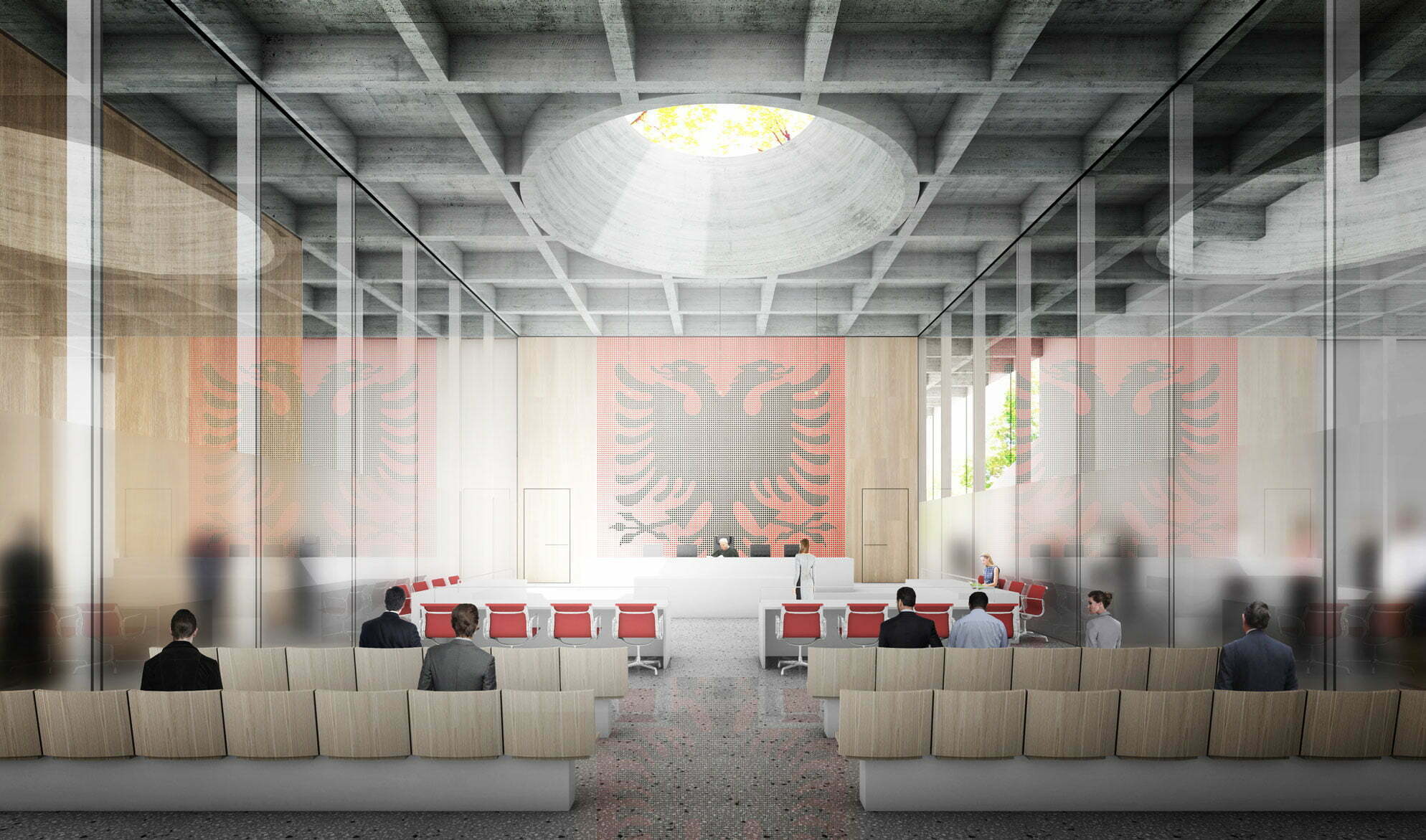 阿尔巴尼亚地拉那最高法院及司法学校-7