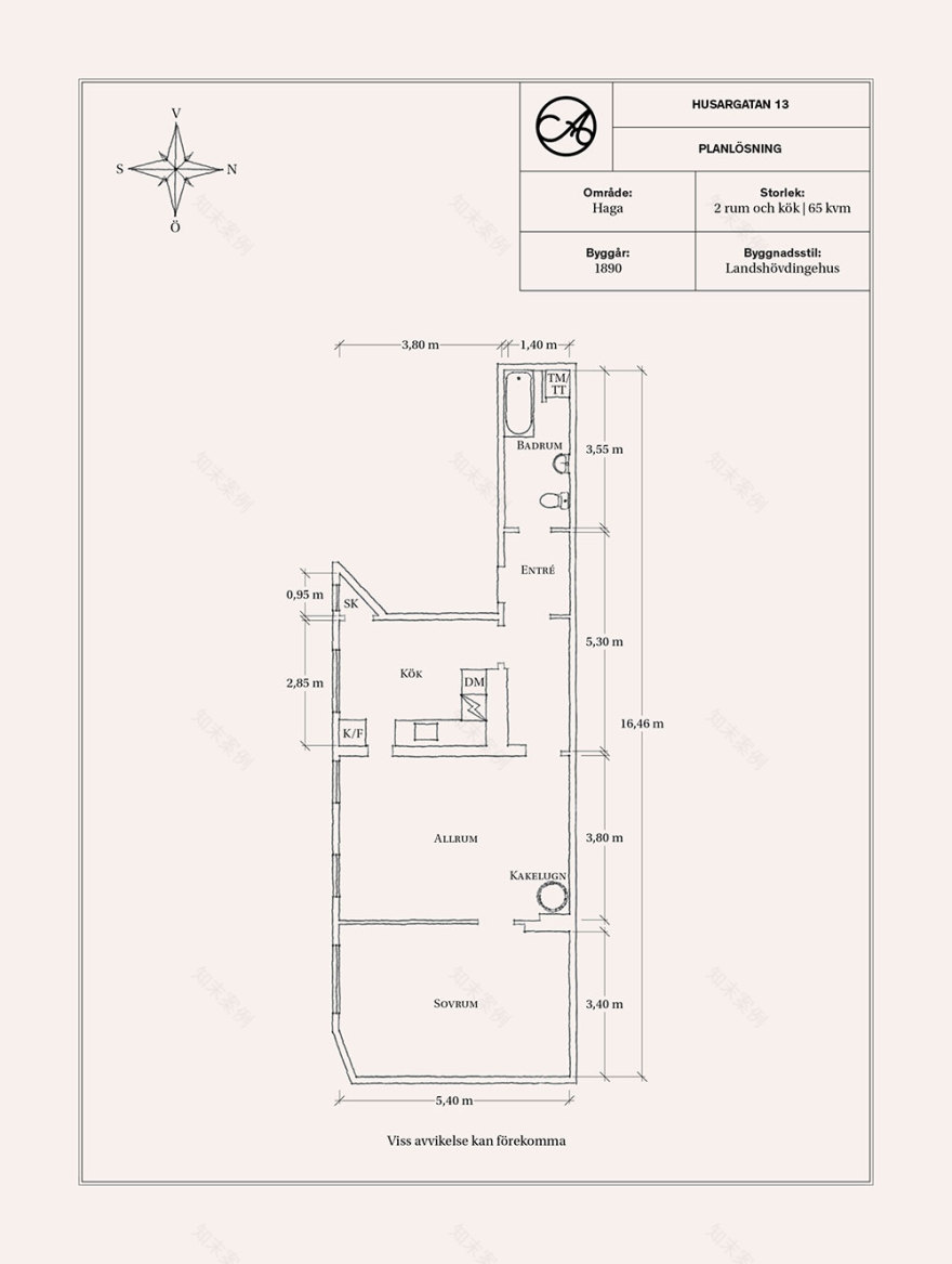 复古瑞典公寓,时光之旅的魅力住所-34