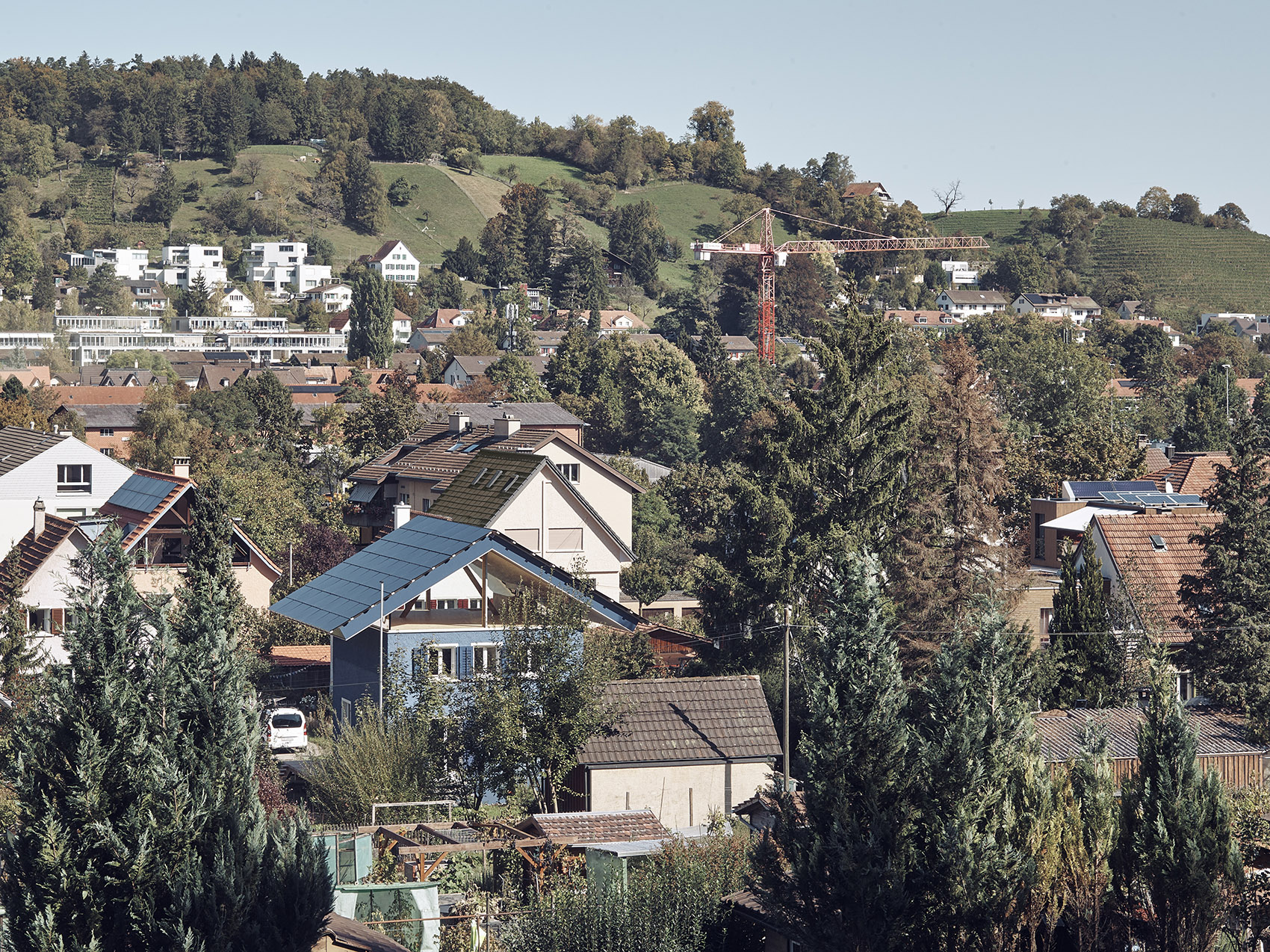 飞檐住宅丨Lorenz Bachmann Architect ETH SIA-5