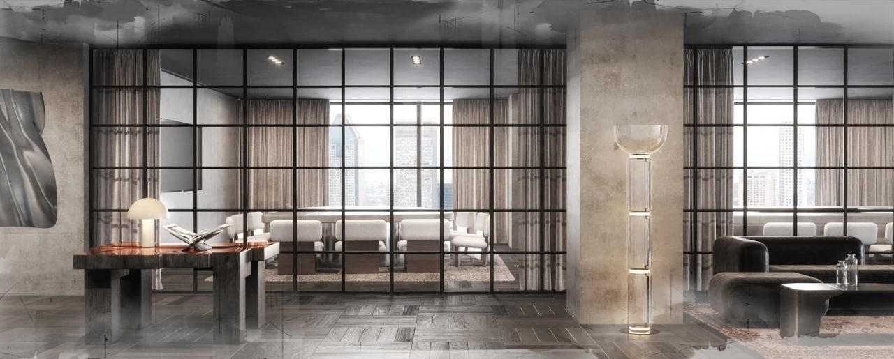 上海金普顿前滩酒店丨中国上海丨HBA × KPF-38