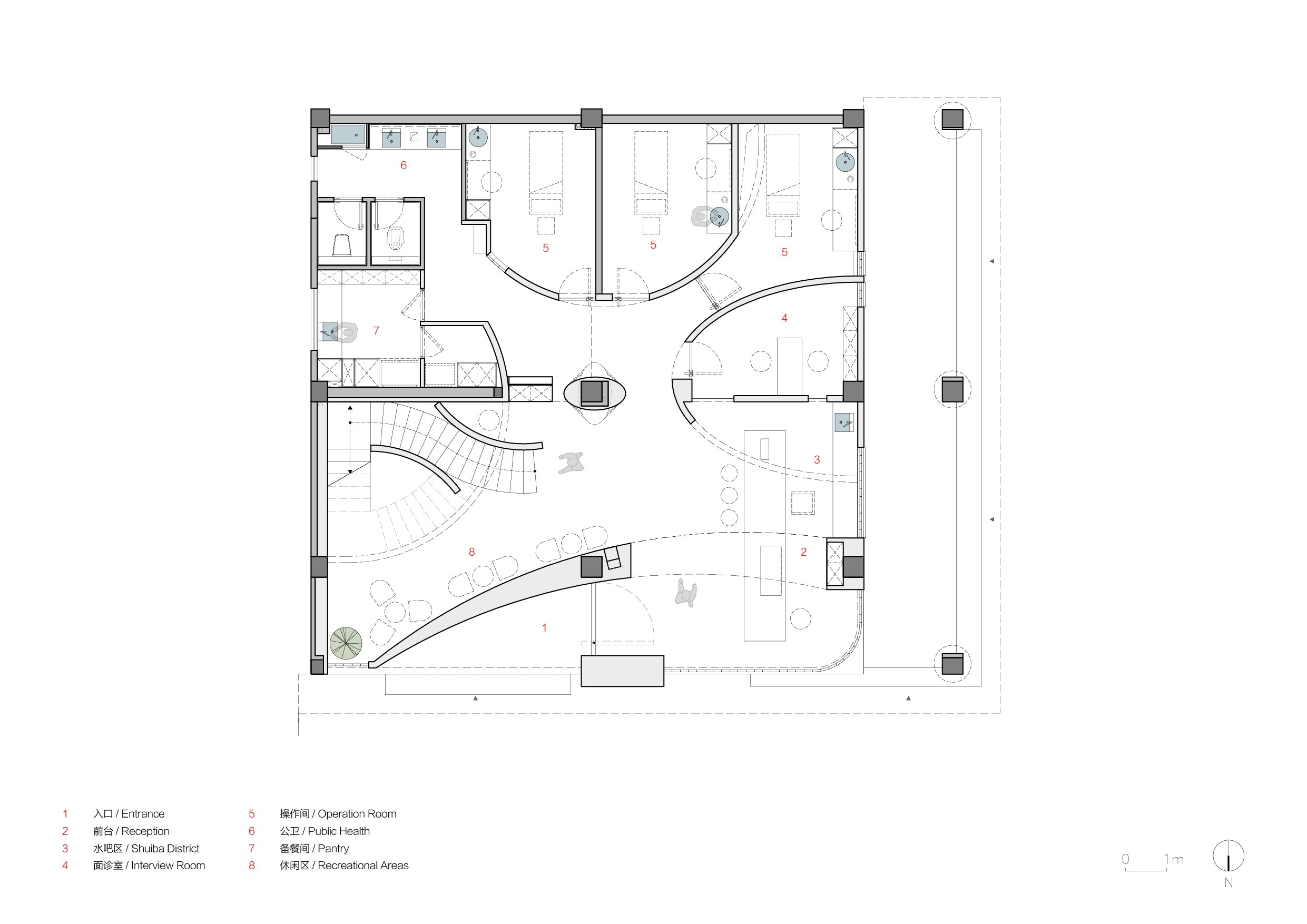 镜之峡谷莱美医疗美容丨中国揭阳丨质感建筑设计-53