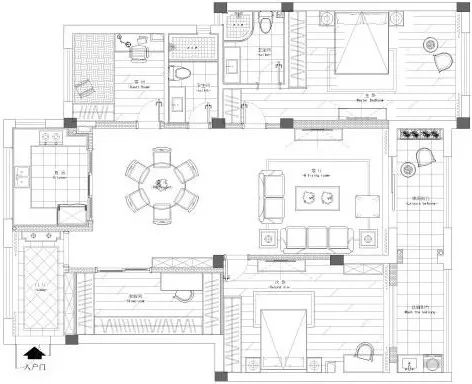 郁金香郡美式风情设计,尽显优雅与自然-19