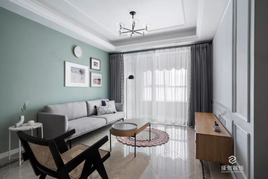 美式轻奢,打造精致优雅的三口之家-70