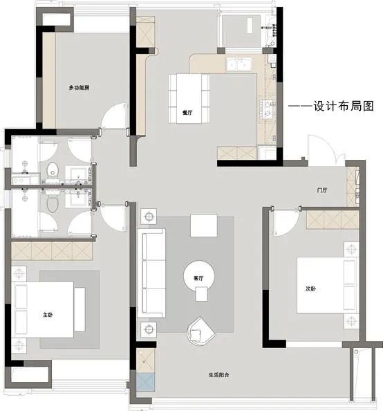 桂语江南丨中国南通丨筑鹿空间设计-21