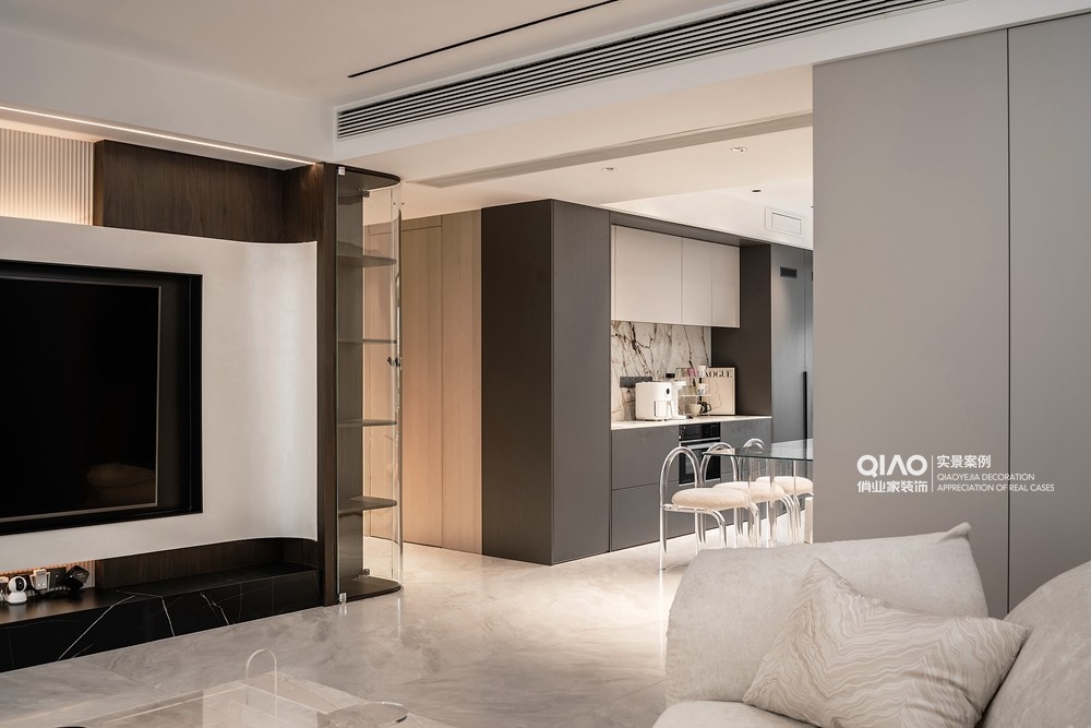 重庆龙湖尘林间现代风格装修案例丨中国重庆丨重庆俏业家装饰-48